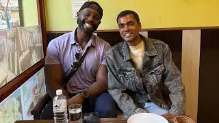 Trying Nepali Food with An American Friend in Kathmandu