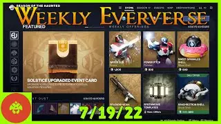 Weekly Eververse: Week of July 19, 2022 | Season of the Haunted