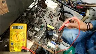 LG CA-20F30 Crt tv Repair dead Solution | lg tv Repair tik tik sound only no picture Solution