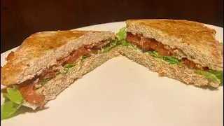 Homemade (Breadless) Ground Chicken BLT