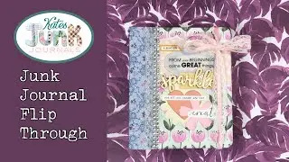 Bright Floral Junk Journal Flip Through