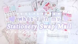 &deg;˖✧ Stationery Swap ✉ Opening my mail #1 ☆˖&deg;