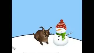 Dog bread and Floppa: Floppa on Snowman Episode 9