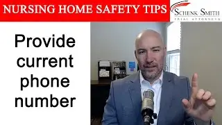 Nursing Home Safety Tip 189: Provide current phone number