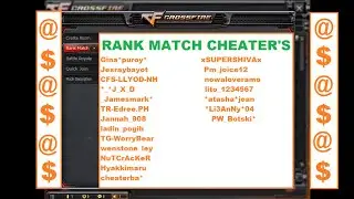 (CROSSFIRE/RANK MATCH/CHRISTMAS EVENT PARA SA MGA CHEATERS PART #1