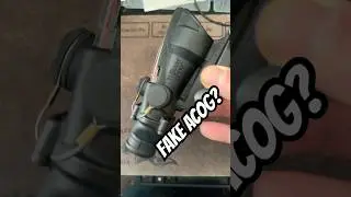 Is this Trijicon ACOG Fake or Real?