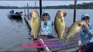 First Day Of Fall 2025 bass fishing at Lake Johanna MN - 9/22/25