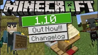 Minecraft - 1.10 OUT NOW ! SHIELDS & CROSSBOWS ! [ Changelog ] MCPE / Xbox / Bedrock / Switch