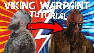 Viking Warpaint Makeup Tutorial!