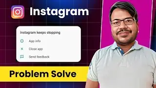 Instagram Keeps Stopping Problem Kaise Fix Kare | Instagram Close App Issue Solution | keep Stopping