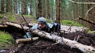 Wir bauen ein UNDERGROUND Versteck im Wald | Build Top Secret Shelter in the Forest Part 1