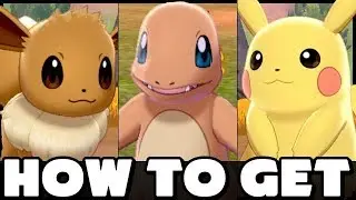 Как получить Чармандера, Пикачу и Иви в Pokemon Sword and Shield