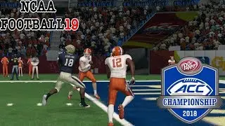NCAA Football 19 2018 ACC CHAMPIONSHIP I NCAA 14 Updated Rosters