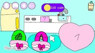 Kitty world gameplay  #galaxycore #kittyworld #kittyemojicatanimation #flipaclip #computer