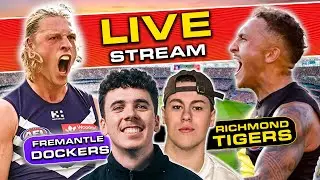 Fremantle Dockers v Richmond Tigers | AFL Live Stream