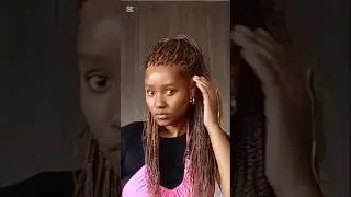 Let's install  a Braided wig 🫣