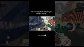 1v1 with friend in codm 💀#codm #gaming #viral #shorts