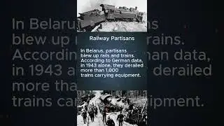 Railway Partisans  #wow #history #ww2rebuilder #ww2 #militaryeverything #ww #military #facts #news