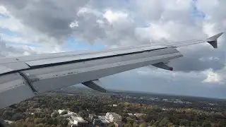 Air France A319 windy Landing at Hamburg