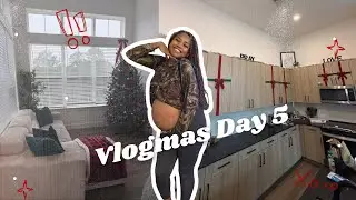 Vlogmas, день 5 🎄 Подготовка к появлению малыша! Украшаю дом перед рождением ребенка