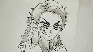 How to Draw sabito from Kimetsu no yaibu// pencil sketch drawing//Easy anime drawing #anime