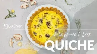 BigOven: Mushroom & Leek Quiche