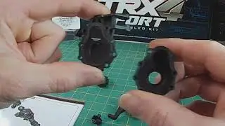Front Axle Assembly Traxxas TRX-4 Unassembled Kit build Pt3