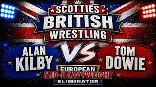 EUROPEAN MID-HEAVYWEIGHT ELIMINATOR - Alan Kilby vs Tom Dowie (WORLD OF SPORT BRITISH WRESTLING)