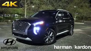 2022 Hyundai Palisade Limited - POV Night Drive 4K 60FPS (Binaural Audio) Harman Kardon Sound System