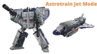 Transformers Review: Siege Astrotrain Jet Mode| Lucien's Toy Train Reviews