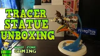 Overwatch Tracer Statue Unboxing & Review!
