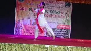 Aa mere watan ke logo by Lata Mangeshkar /Dance /Creative Dance / Performance by Pratyashi Sonowal /