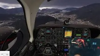 ✈️ VIP Charter Through the Alps ✈️ Baron B58 | Lugano &rarr; Locarno &rarr; Lugano