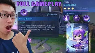 Rya Budding Blossom - Magic Chess Comamnder Rya 3rd Skill Gameplay