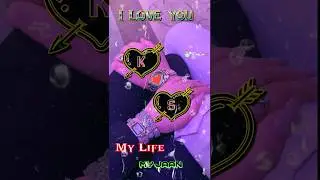 #K Love S Letter Name Status 🥰||Name art Video ✍️||WhatsApp Status 📸||2025 #mr_rubal786