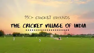 THE CRICKET VILLAGE OF INDIA | OFFICIAL TRAILER | TRICKY TRAVELLERS