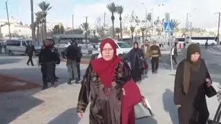 Tight security in Jerusalem ahead of Ramadan's first Friday prayers