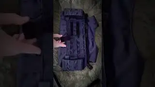 Militaur molle loop sticks - for Velcro patch placement. Small convenient patch panels.