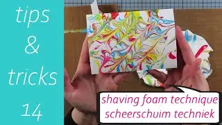 Nellie Snellen | Tips & Tricks 14: Shaving Foam Technique / Scheerschuim Techniek