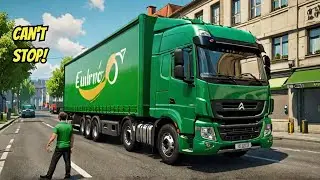 Euro Truck Simulator travelling in mountains #truckersmp_ets2  #truckersmp #Indiantracker