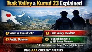 Отряд Кумул 23 и операция в долине Цак: общественное мнение PNG и политическая реакция