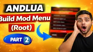 Beginners Guide : How to Make Free Fire Injector in Andlua | ANDLUA Mod Menu (Root) | Part 2