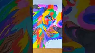 animal art #art #artist #artwork #colors #painting #animal #design #cat