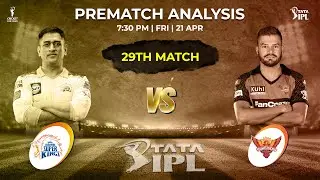 Chennai Super Kings vs Sunrisers Hyderabad 29th Match Prediction, CSK v SRH Playing 11, Pitch Report