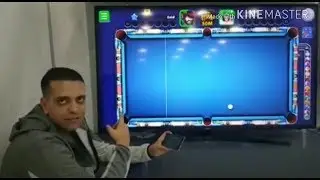 ZAID  playing 8 ball pool Berlin platz(50M) Trick shots on Tv.♡♡