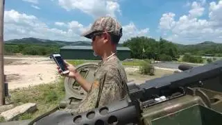 Driving and shooting the Sherman tank at Ox Ranch
