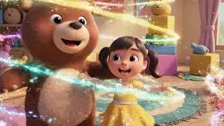 Four Little Toy Bears Wiggle Wiggle Wiggl | Nursery Rhymes for Kids & Baby Songs