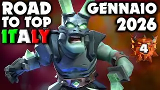 DAY 4 || ROAD TO TOP ITALIA || GENNAIO 2026 || CLASH OF CLANS ITA