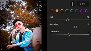 Dark Orange Tone Lightroom Photo Editing || Lightroom Orange Tone Photo Editing | lr photo editing