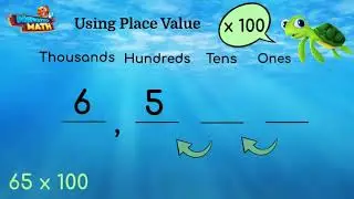 Multiplying by 10 or 100 - 4th Grade